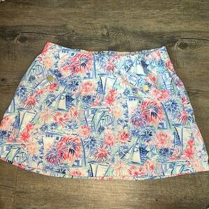 Lilly Pulitzer Madison Skort "sea to Shining Sea"
